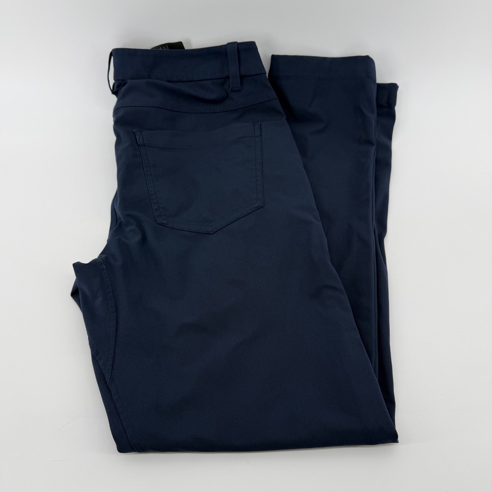 Lululemon ABC Slim-Fit Pant 30 Navy Blue LM5ALWS Technical Chino